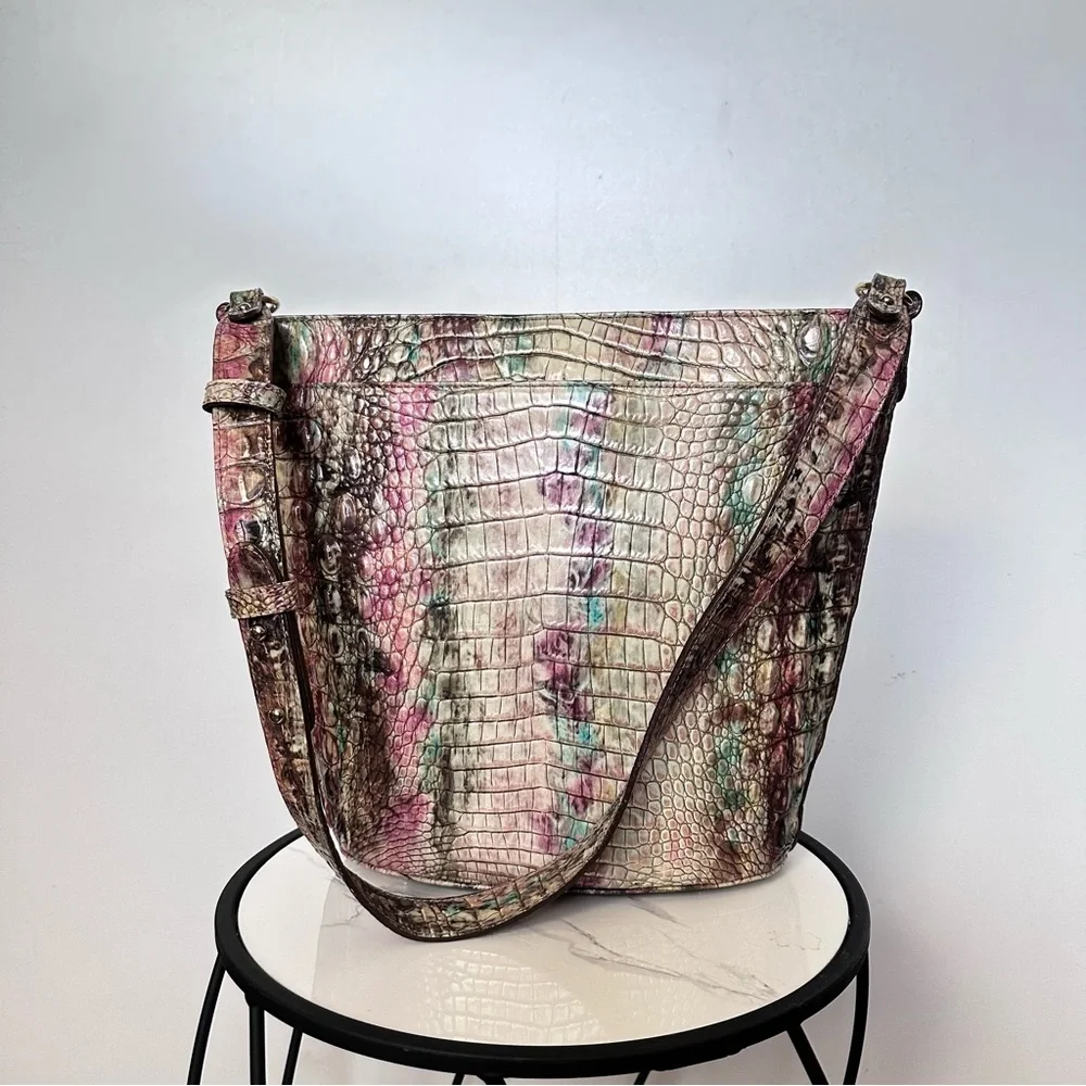 Brahmin Quinn Amethyst Melbourne Shoulder Bag - Picture 2 of 8